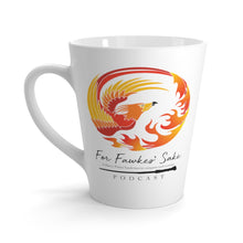 Load image into Gallery viewer, For Fawkes&#39; Sake Podcast Latte Mug
