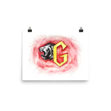 Load image into Gallery viewer, Lion Watercolor Poster
